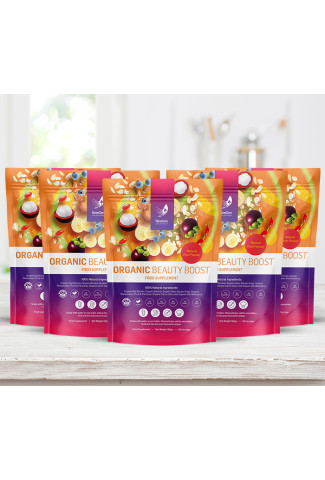 5 x Organic Beauty Boost - Discounted pack price!